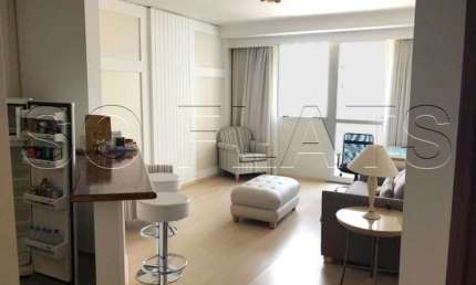 Sequoia com 56m², 1 dormitório e 1 vaga de garagem disponível para locação em Alphaville.