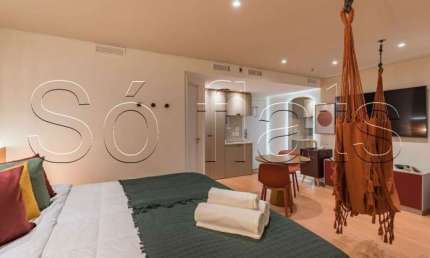 Flat Radisson Vila Olímpia disponível para venda com 32m² e 01 vaga de garagem