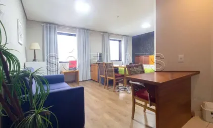 Flat mercure times square disponível para venda com 30m², 001 dorm e 01 vaga de garagem