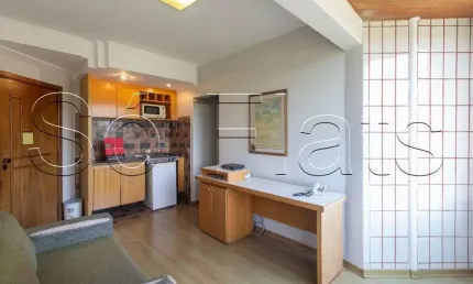Flat Morumbi 34m² 1 dormitório 1 vaga disponível para locação com entrada imediata.