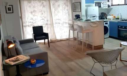 Flat Paulista Wall Street disponível para venda com 49m², 01 dorm e 01 vaga