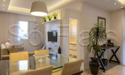 Home Flex Pacaembu, Apartamento à venda com 60m², 1 quarto e 1 vaga