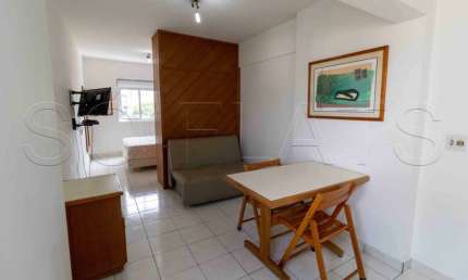 Flat na Vila Mariana, disponível para locação o Waldorf contém 29m², 1 dormitório e 1 vaga.
