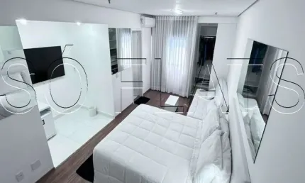 Mercure nações unidas, studio disponível para locação contendo 27m², 01 dormitório e 01 vaga.