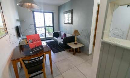 Flat na Cerqueira César disponível para locação, próximo a Av. 9 de Julho e Shopping Pamplona.