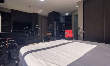 Flat Transamerica Jardins, disponível para venda com 42m², 02 dorms e 01 vaga