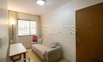 Apartamento mobiliado próximo a rua da Consolação, faculdade Mackenzie e metrô Paulista