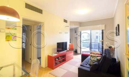 Apto no Massis disponível para locação com 42m², 1 dormitório e 1 vaga de garagem