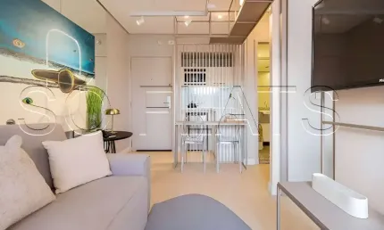 Flat Quality Paulista disponível para venda com 30m² e 01 vaga de garagem