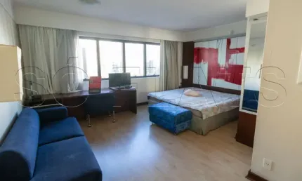 Melia ibirapuera próx do metrô e do shopping disponível para locação 1 dorm. e 1 vaga de garagem.