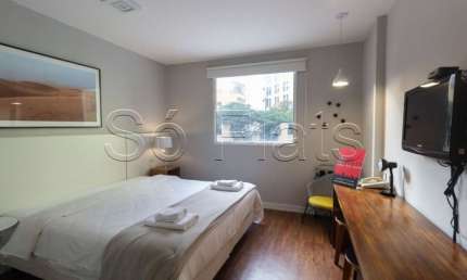 Flat disponível para locação no Slaviero Downtown 22m², 1 dormitório e 1 vaga de garagem.