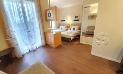 Flat blue tree anália franco com 27m², 1 dormitório e 1 vaga disponível locação.