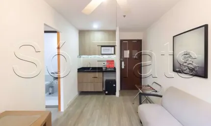 Flat wyndham são paulo paulista disponível para venda com 27m² e 01 vaga de garagem