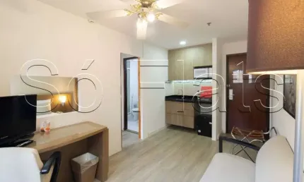 Flat wyndham são paulo paulista disponível para venda com 27m² e 01 vaga de garagem