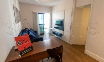 Flat com boa localização disponível para locação no coração do Itaim Bibi