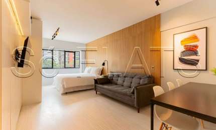 Flat Sol Alphaville disponível para venda com 42m², 01 dorm e 01 vaga de garagem