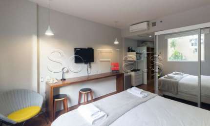 Flat disponível para locação no Slaviero Downtown contendo 22m², 1 dormitório e 1 vaga de garagem.