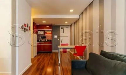 Flat Adagio Moema disponível para venda com 38m²e 01 vaga de garagem