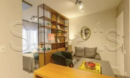 Flat com uma localização privilegiada nos Jardins, próximo da R Augusta e Av Paulista.