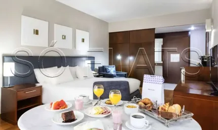 Flat Mercure Grand Plaza Paulista, disponível para venda com 40m², 01 dorm e 01 vaga