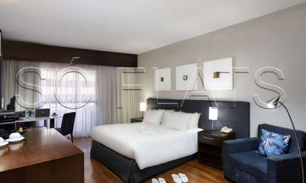 Flat no Jardim Paulista  disponível para venda com 40m², 01 dorm e 01 vaga