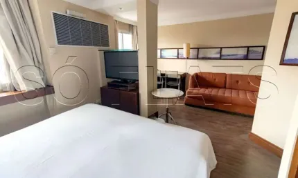 Flat transamérica international plaza disponível para venda com 54m² e 02 vagas de garagem