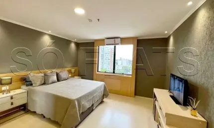 Flat Transamerica Congonhas, disponível para venda com 23m², 01 dorm e 01 vaga