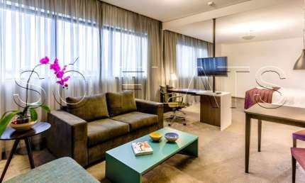 Flat Blue Tree Alphaville, disponivel para venda com 53m², 01 dorm e 01 vaga