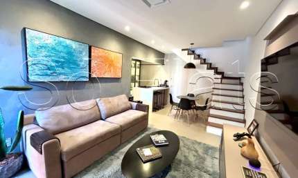 Flat Le Bougainville, apto Cobertura disponível para venda com 127m², 02 dorms e 01 vaga de garagem