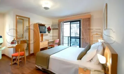 Flat interative disponível para venda com 23m², 01 dorm e 01 vaga