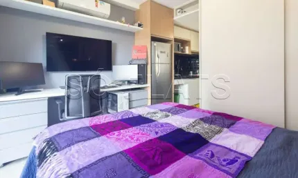 Residencial belint bela cintra, apto disponível para venda com 28m², 01 dormitório