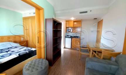 Flat Mercure Pinheiros disponível para venda com 28m² e 01 vaga de garagem