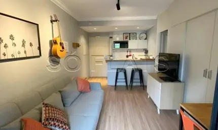 Flat the town disponível para venda com 32m², 01 dorm e 01 vaga de garagem