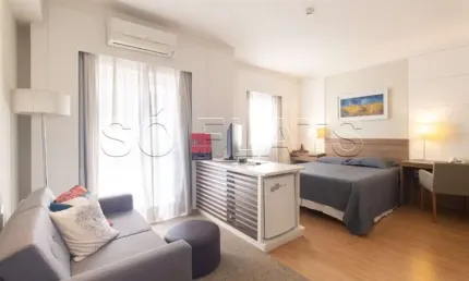 Flat Clarion Faria Lima mobiliado para venda com 27m² e 01 vaga de garagem