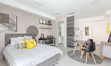 Residencial Genuine Higienópolis disponível para locação com 36m², 1 dormitório