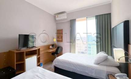 Flat no Comfort Ibirapuera contendo 26m², 1 dormitório e 1 vaga disponível para locação.