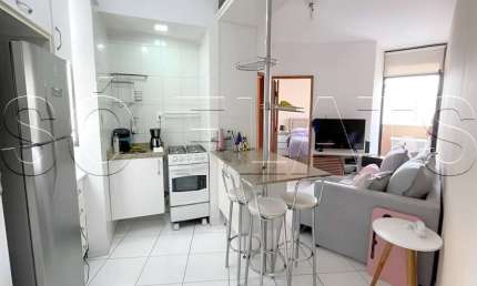 Flat Moema Studio disponível para venda com 40m², 01 dorm e 01 vaga de garagem
