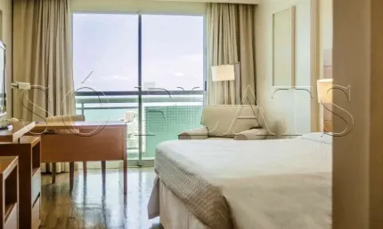 Flat Mercure Macaé disponível para venda com 38m², 01 dormitório e 01 vaga de garagem