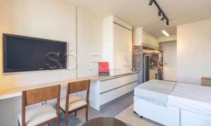 Residencial Charlie Houx Pinheiros flat estilo studio para locação com 1 dormitório.