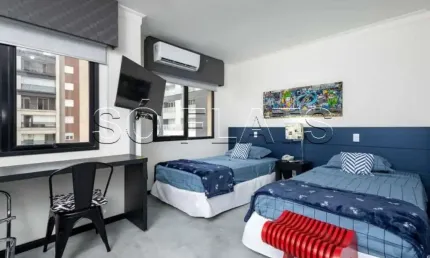 Flat esuites congonhas hotels, disponível para venda com  25m² 1 dorm, 1 vaga