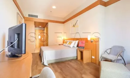 Studio disponível para locação próximo a Av. General Ataliba Leonel, fácil acesso ao Centro.