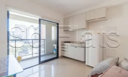 Apto no residencial vox vila olímpia disponível para locação com 35m² e 1 vaga de garagem.