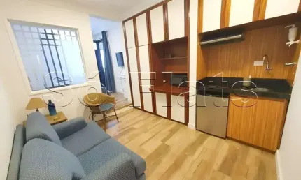 Flat disponivel para venda no Poeta Drummond, com 1 dormitório e 1 vaga