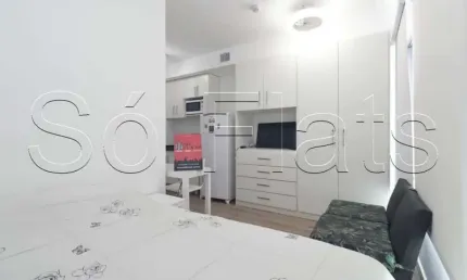 Studio disponível para locação contendo 25m² e 1 dormitório próx do Hospital São Paulo.