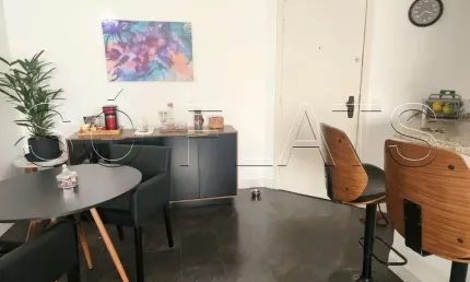 Flat Contemporâneo disponível para venda com 42m², 01 dorm e 01 vaga de garagem
