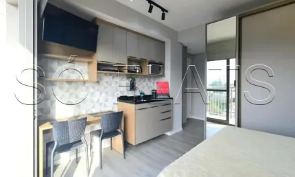 Studio disponível para venda contendo 25m² e 1 dormitório ao lado do Pq Ibirapuera.