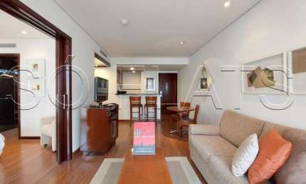 George V Itaim com 60m² e 1 vaga disponível locação no Itaim Bibi prox. da Av. Nove de Julho