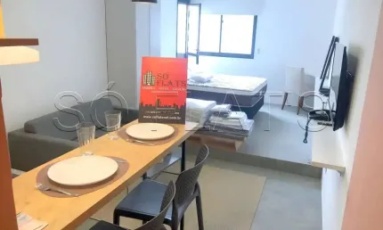Flat suíte com varanda e área de lazer completa no melhor bairro de SP disponível para venda