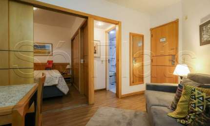 Flat Hampton Park disponível para venda com 31 m² e 01 vaga de garagem