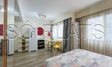 Apartamento com 1 quarto à venda na Avenida Rouxinol, 57, Moema, São Paulo
